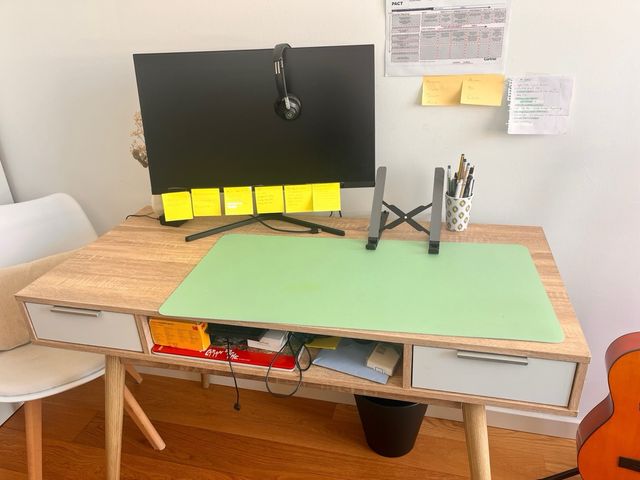 Escritorio Sklum Madera de pino y abeto Baldri