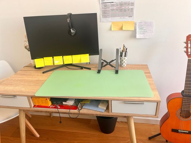 Escritorio Sklum Madera de pino y abeto Baldri