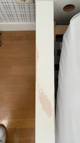 Cama Malm Ikea 140x200cm con cajones blanca