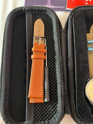 Reloj Red Star Dorado y Verde Militar