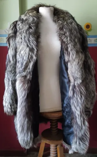 Abrigo lomo zorro canadiense