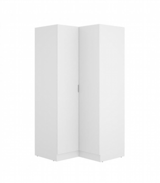 Armario Esquinero Con Puertas. Blanco