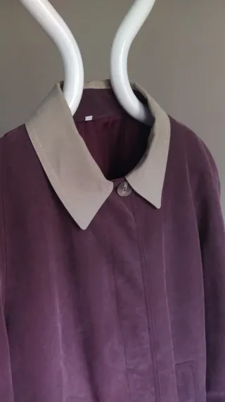 Gabardina retro talla 50 moda española