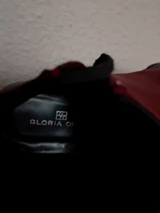 Botín piel Gloria Ortiz Rojo