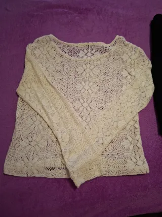 2 Camisetas Ganchillo Manga Larga