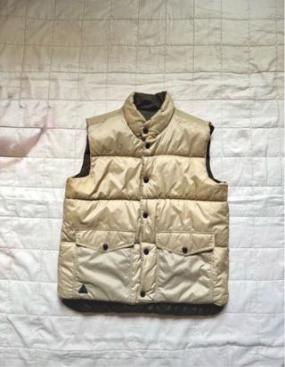 Gilet marrone trapuntato di Panoply