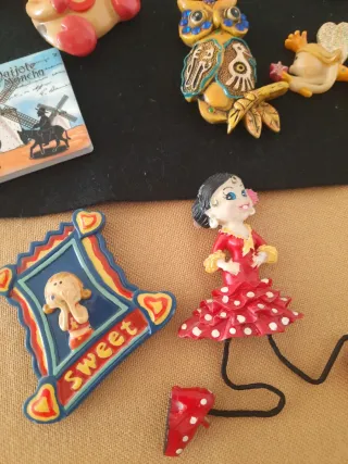 Lote de 16 imanes diferentes