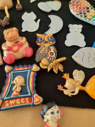 Lote de 16 imanes diferentes