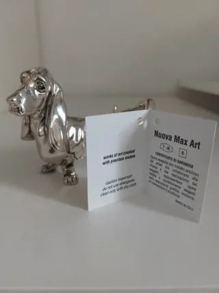 Scultura Bassotto in Resina