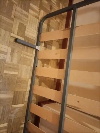 Somier de lamas 135 cm con patas