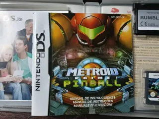 Metroid Pinball Nintendo DS PAL Esp Completo NDS
