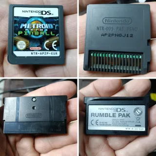 Metroid Pinball Nintendo DS PAL Esp Completo NDS