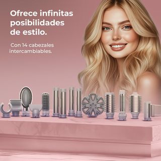 Cecotec Moldeador de Pelo Flex Champagne