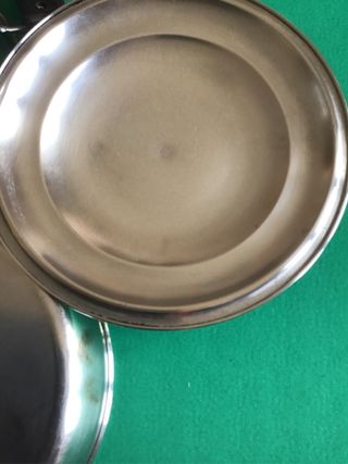 Pentola acciaio 18/10 cm 25 con coperchio