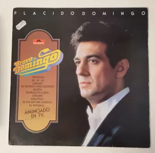 Vinilo Plácido Domingo - Bravo Domingo