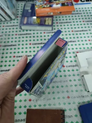 Pokémon Azul Game Boy Caja Manual Cartucho