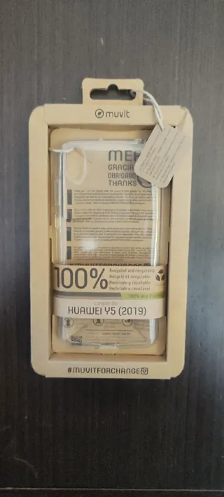 Custodia ecologica per Huawei Y5 (2019) Muvit