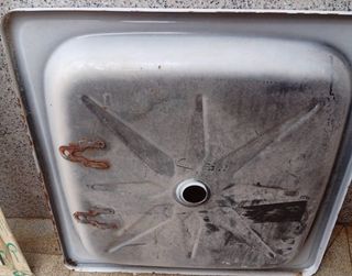 Plato de ducha blanco