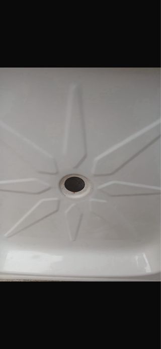 Plato de ducha blanco