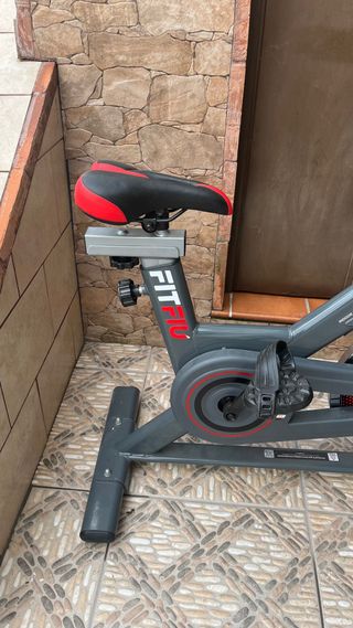 Bicicleta Estática Gris