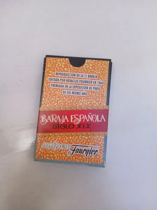 Baraja Española Fournier Siglo XIX Colección