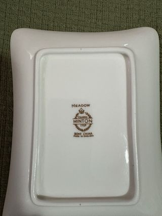 Bandeja Minton diseño floral, made in England