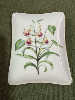 Bandeja Minton diseño floral, made in England