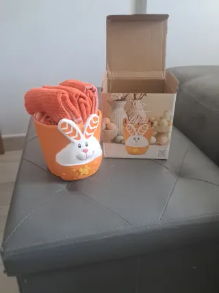 Portavasos Pascquale Coniglio Arancione