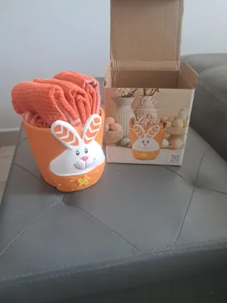 Portavasos Pascquale Coniglio Arancione