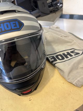 Casco Shoei Neotec 2 Azul/Plata talla m