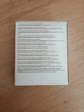 Cartucho Polaroid SX-70 Original