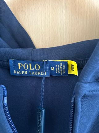 Vintage Sudadera Polo Ralph Lauren Azul Marino - M