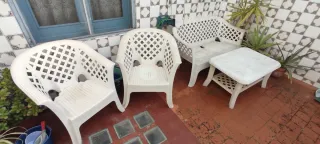 Mesa y Sillas de Jardín Resistentes