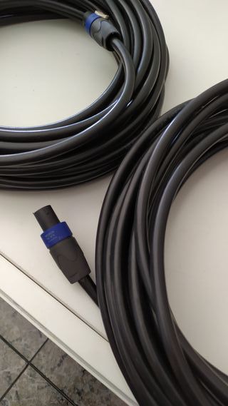Mangueras Speakon 4x2.5mm 15m (2 unidades)