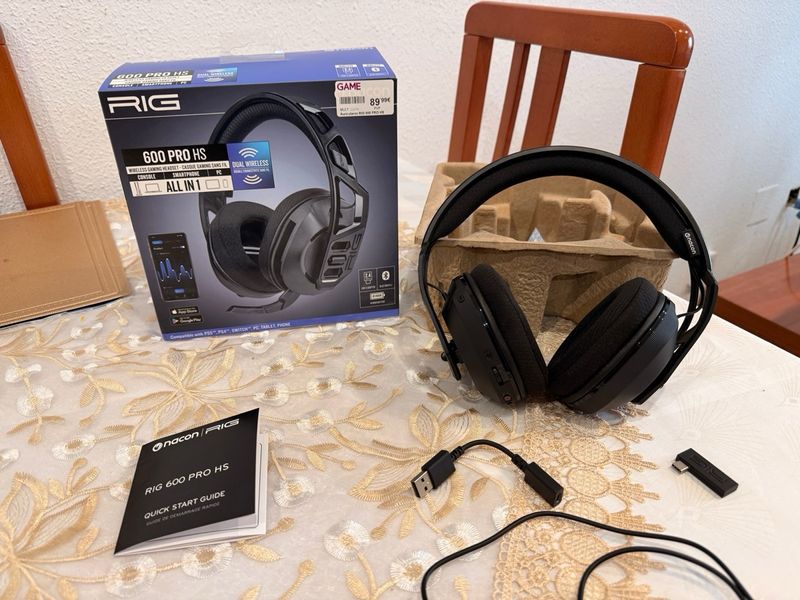 Cascos Gamer RIG 600 Pro HS Dual Wireless afbeelding 3