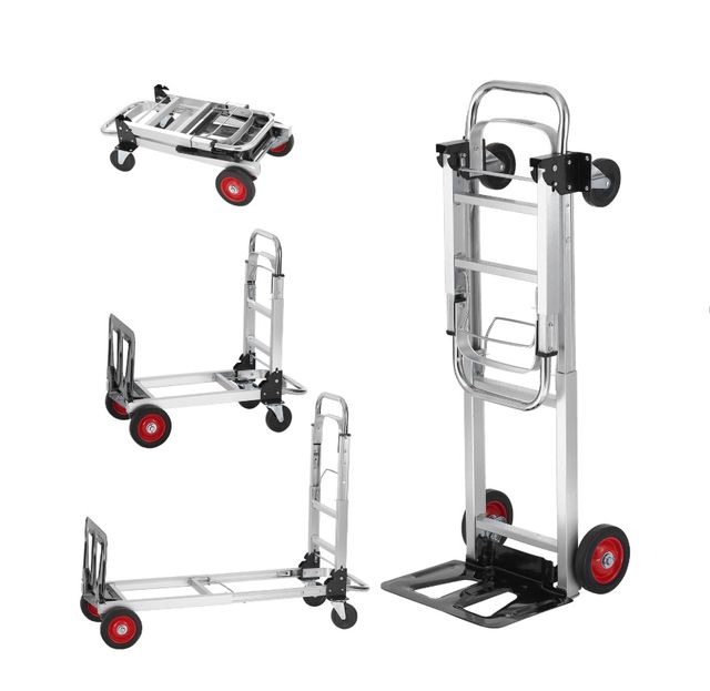 R089 Carretilla Aluminio 2 en 1 Plegable