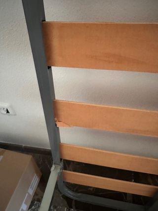 2 Somier 180x90 con patas Jaen