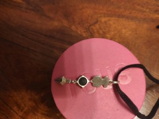 Colgante Tous Onix Plata 4cm Nuevo