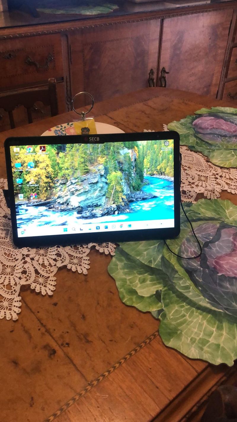 Portátil Fujitsu STILISTIC Q739 Negro afbeelding 2