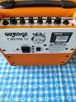 Guitarra Harley Benton hb35 y amplificador orange