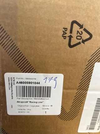 Akrapovic SX-F 2023-2026 Original