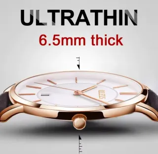 Reloj Olevs Hombre Oro Blanco