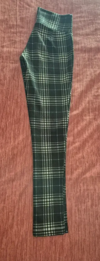 Mallas Cuadros Talla S con Cremallera