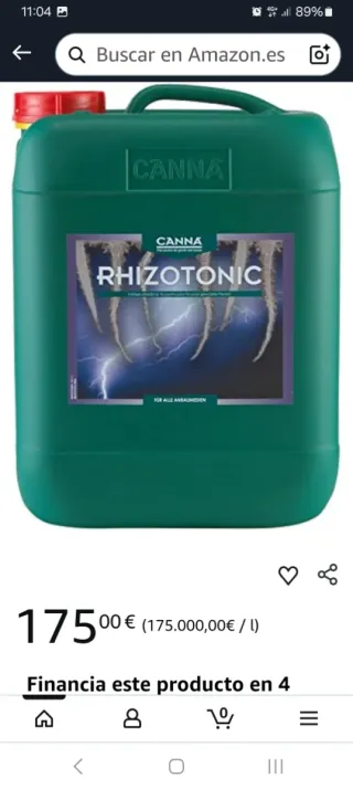 Abono CANNA Rhizotonic 5L