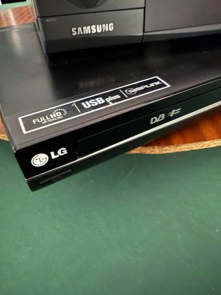 Reproductor VHS Samsung + Grabador DVD + Adaptador