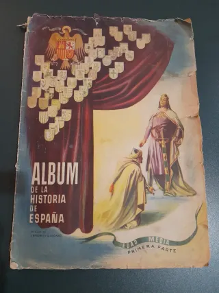 Album de la Historia de España completo 297 cromo