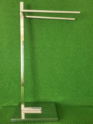 Perchero para toallas, cromado