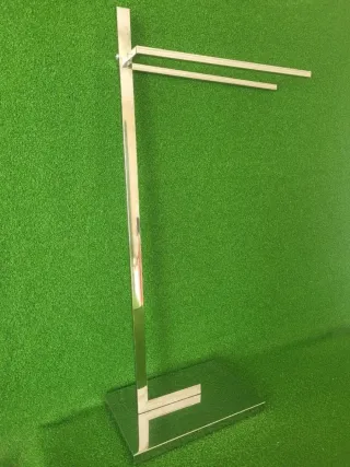 Perchero para toallas, cromado