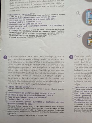 Tigex Calienta Biberones Coche/Casa