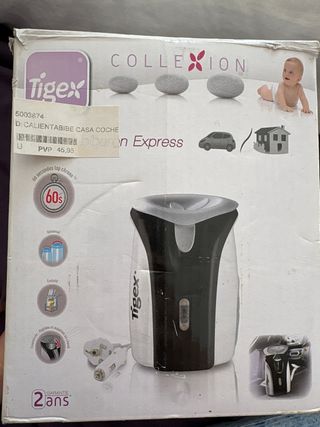 Tigex Calienta Biberones Coche/Casa